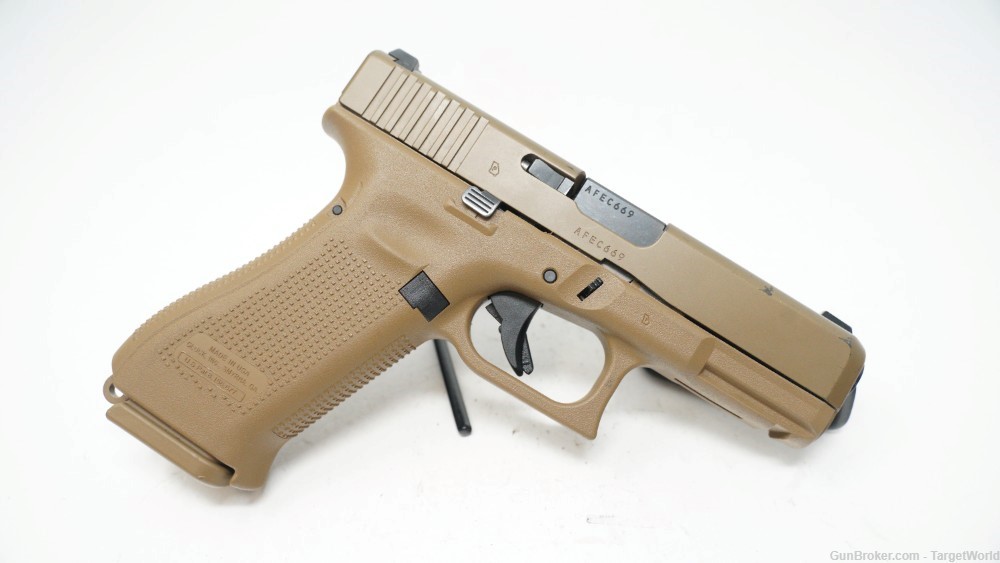 GLOCK 19X GEN5 9MM PISTOL FLAT DARK EARTH USED (17792)-img-2