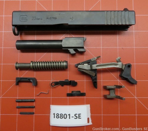 Glock 23 Gen 4 .40 Caliber Repair Parts #18801-SE-img-1