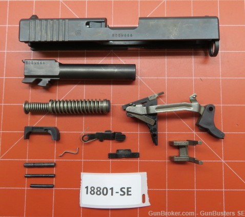 Glock 23 Gen 4 .40 Caliber Repair Parts #18801-SE-img-0