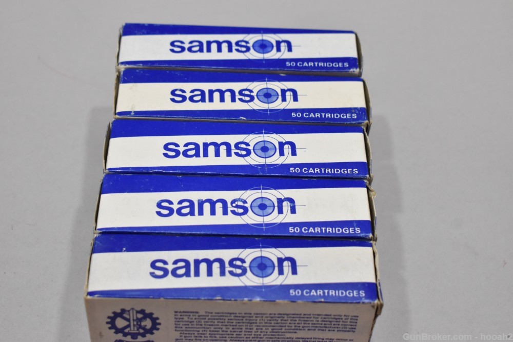 PLEASE READ 5 Boxes 250 Rds Samson IMI 9mm 9x19 CARBINE Match Grade Tracer -img-2
