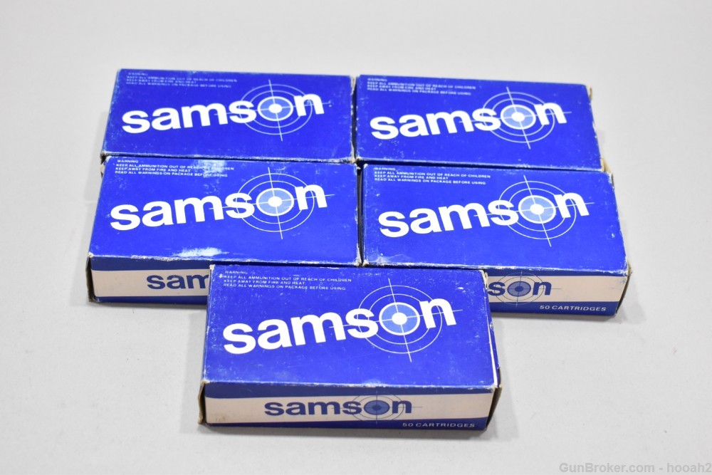 PLEASE READ 5 Boxes 250 Rds Samson IMI 9mm 9x19 CARBINE Match Grade Tracer -img-0