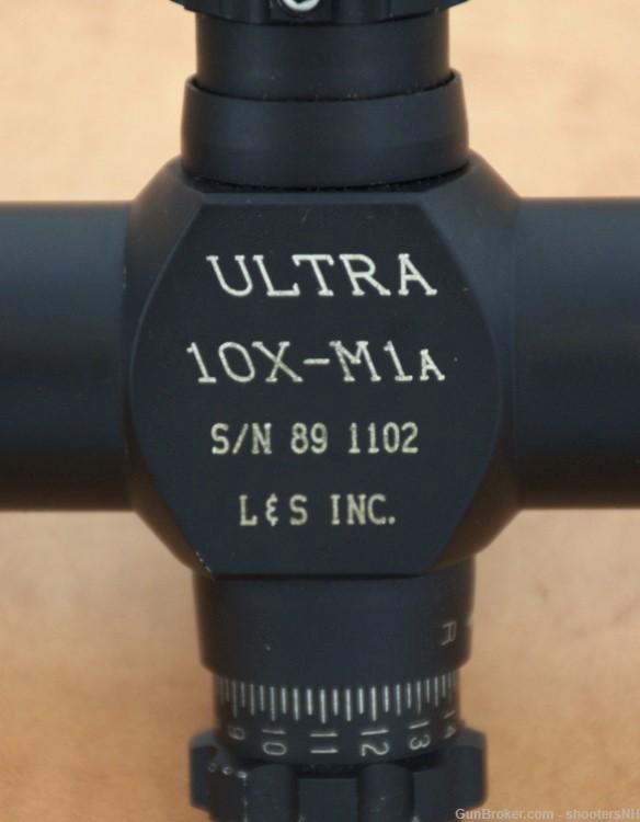 As-New Leupold Ultra M1A 10X Rifle Scope Tactical Long Range Marksmanship-img-5