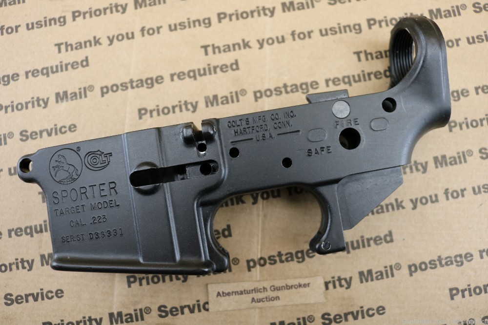 Colt PREBAN AR15 Lower Receiver Milspec Front Pivot Pin MA OK Sporter 1993 -img-0