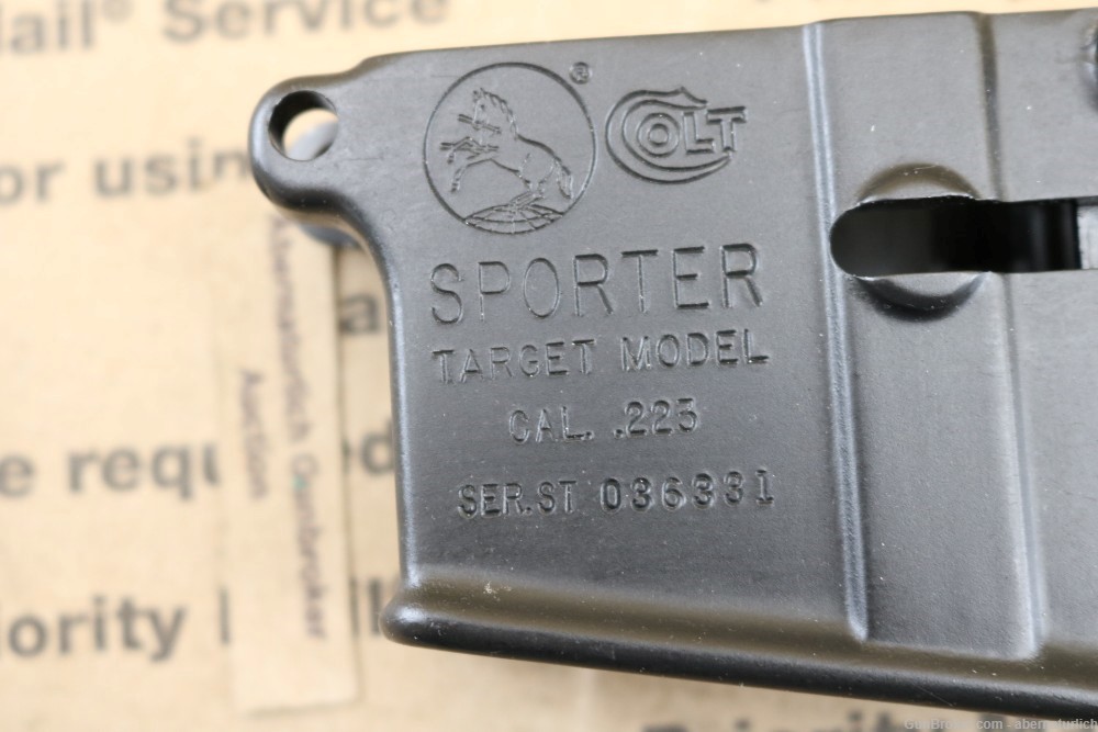 Colt PREBAN AR15 Lower Receiver Milspec Front Pivot Pin MA OK Sporter 1993 -img-1