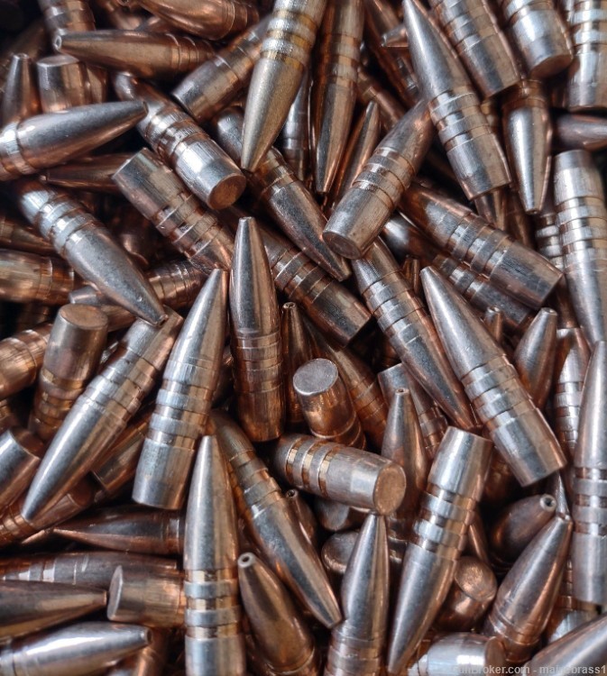 100ct 25-06, .257 Cal Barnes TSX 100 Grain Pulled Bullets-img-0