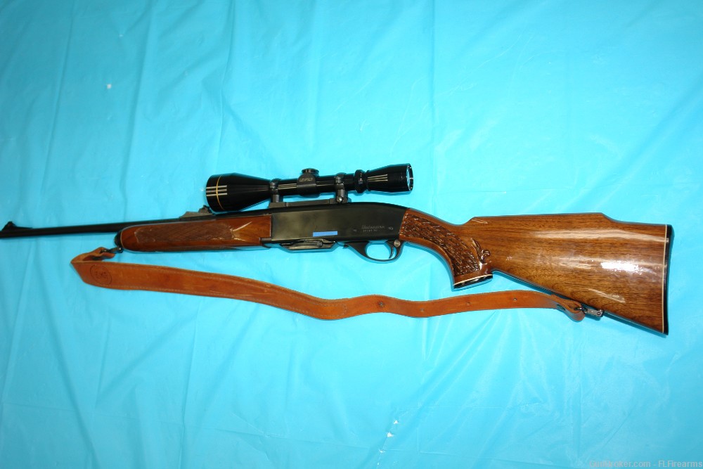 Remington 742 Woodsmaster, .30-06, 1976 MFG w/ Leupold 3-9x50 Scope & Sling-img-0