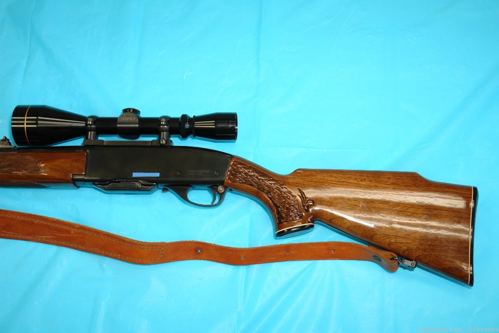 Remington 742 Woodsmaster, .30-06, 1976 MFG w/ Leupold 3-9x50 Scope & Sling-img-1