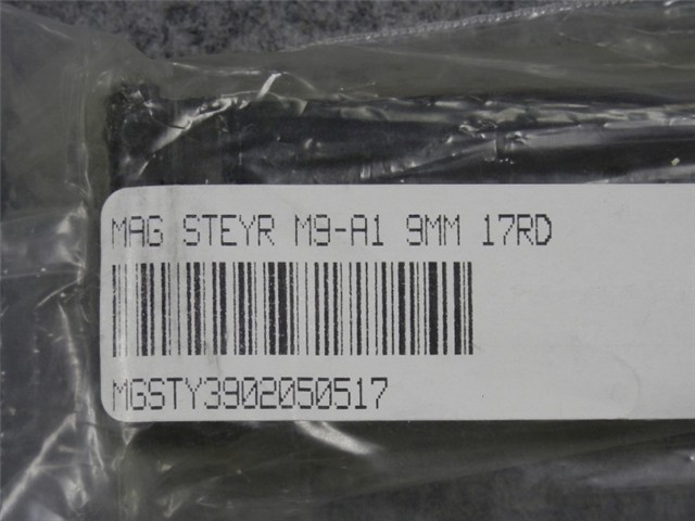 STEYR L9A1 FACTORY 17rd MAGAZINE 9mm 3902050517-img-0