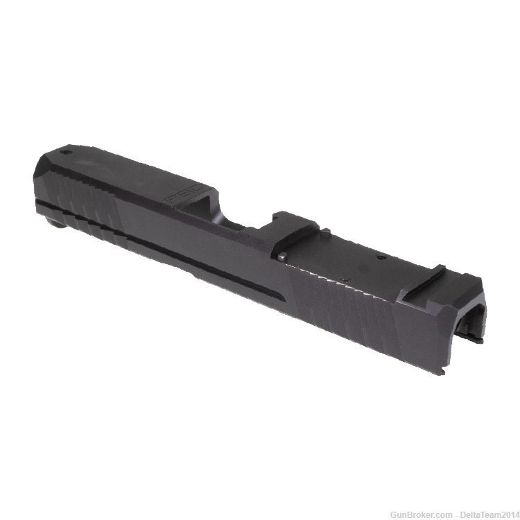 Polymer80 PFC9 OCS Black Nitride Glock 19 Compatible Stripped Slide-img-2