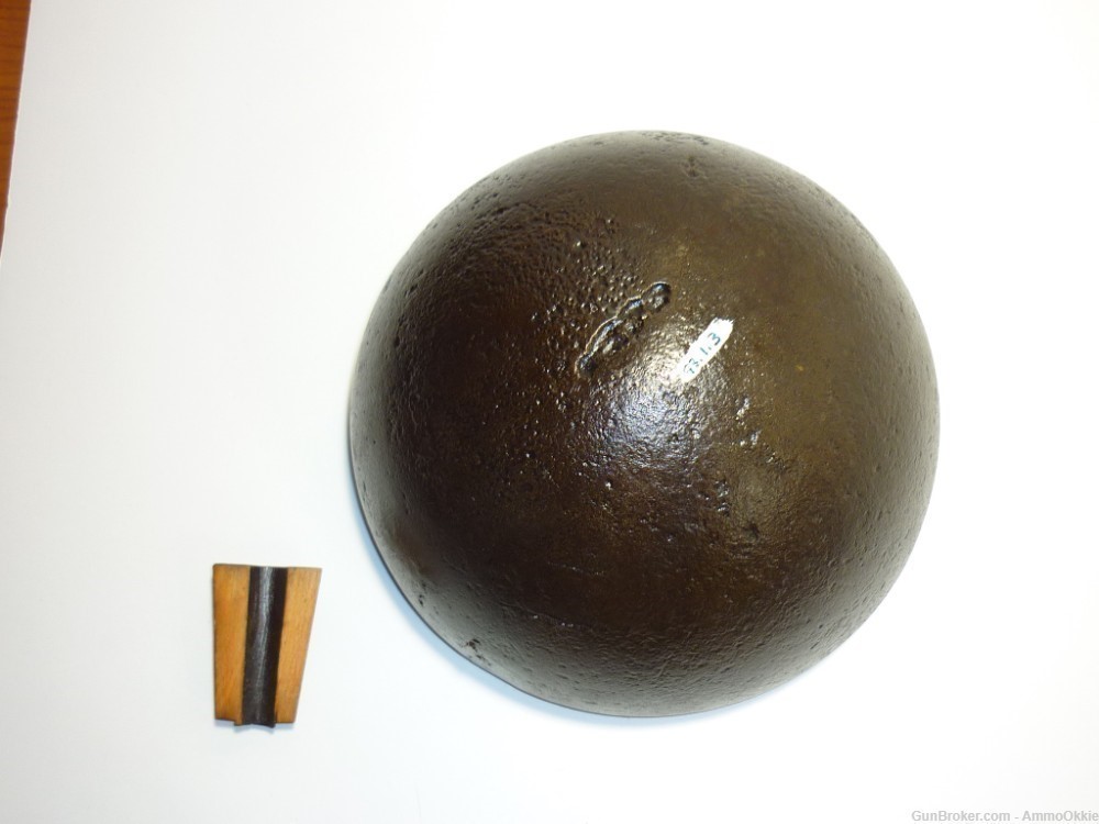 8 inch SECTIONED MORTAR SHELL Civil War Cannon Ball Artillery Round M.1841-img-14