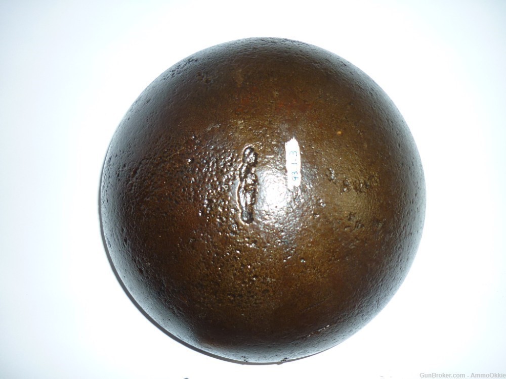 8 inch SECTIONED MORTAR SHELL Civil War Cannon Ball Artillery Round M.1841-img-17