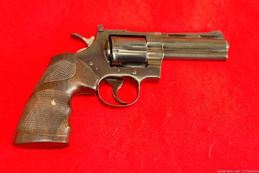Colt Python, .357 Magnum, 4" BBL, Blued, 1970 MFG-img-1