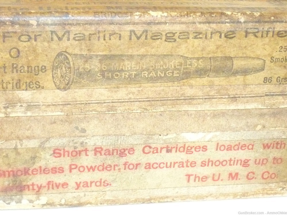 20rd - SHORT RANGE - FULL BOX - 25/36 MARLIN - UMC - .25-36-86-img-36