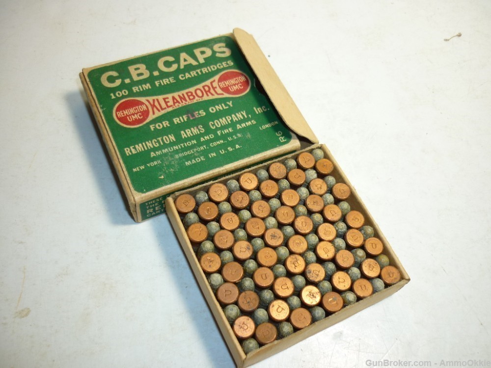 100rd CB CAPS Remington Kleanbore 6mm Flobert-img-8