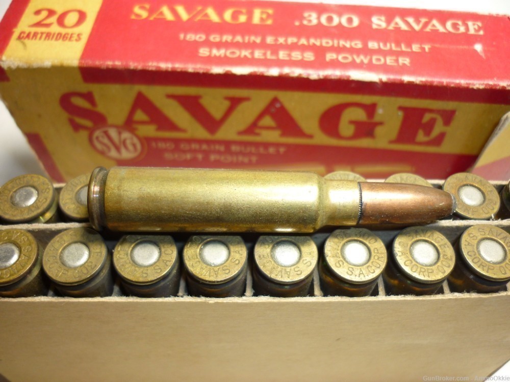 20rd SVG SAVAGE BOX .300 Savage Cross Box Intact Inserts-img-10