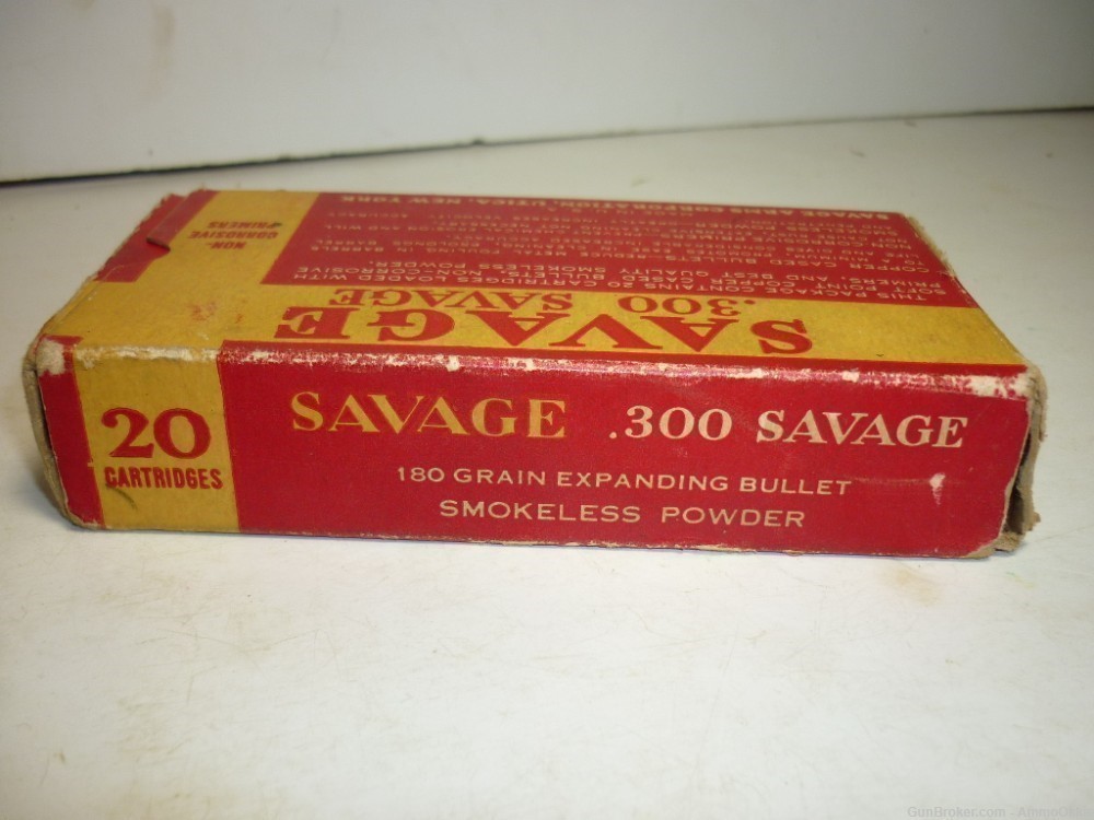 20rd SVG SAVAGE BOX .300 Savage Cross Box Intact Inserts-img-4