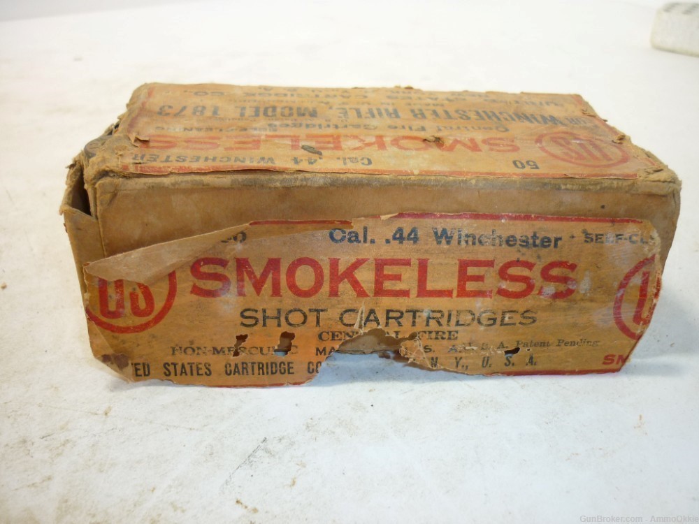 50rd - 44 WCF SHOT - US CARTRIDGE CO - Winchester Model 1873 - .44-40 -img-9