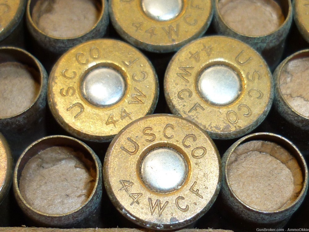 50rd - 44 WCF SHOT - US CARTRIDGE CO - Winchester Model 1873 - .44-40 -img-15