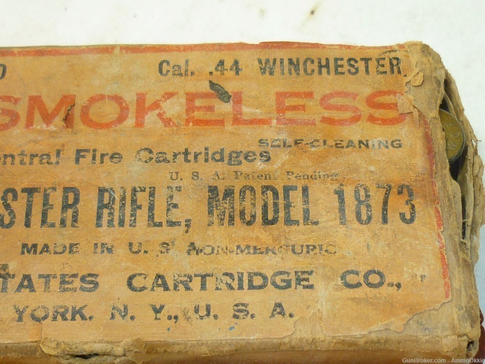 50rd - 44 WCF SHOT - US CARTRIDGE CO - Winchester Model 1873 - .44-40 -img-3