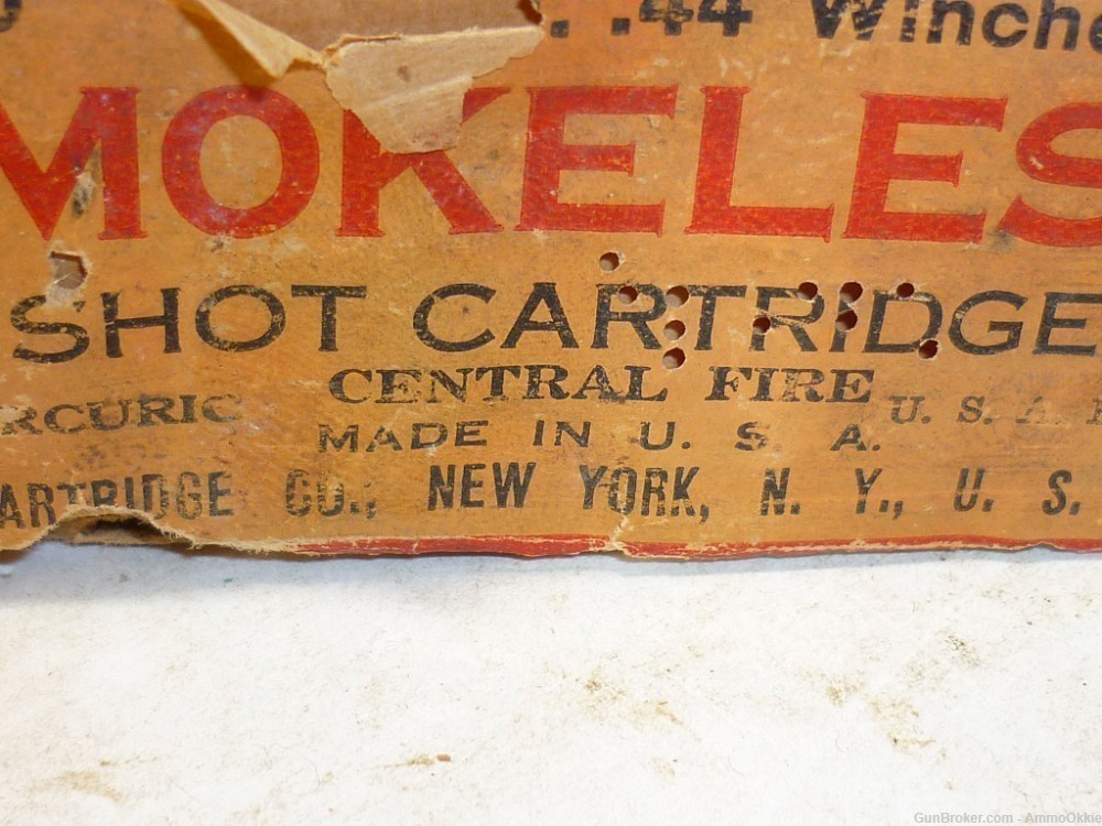 50rd - 44 WCF SHOT - US CARTRIDGE CO - Winchester Model 1873 - .44-40 -img-5