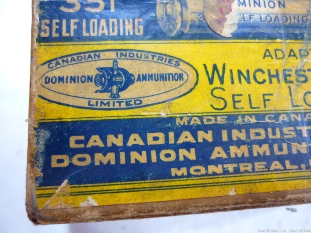 50rd - 1910s DOMINION CANADA - 351 SL - Pre WW2 - Winchester 1907-img-5