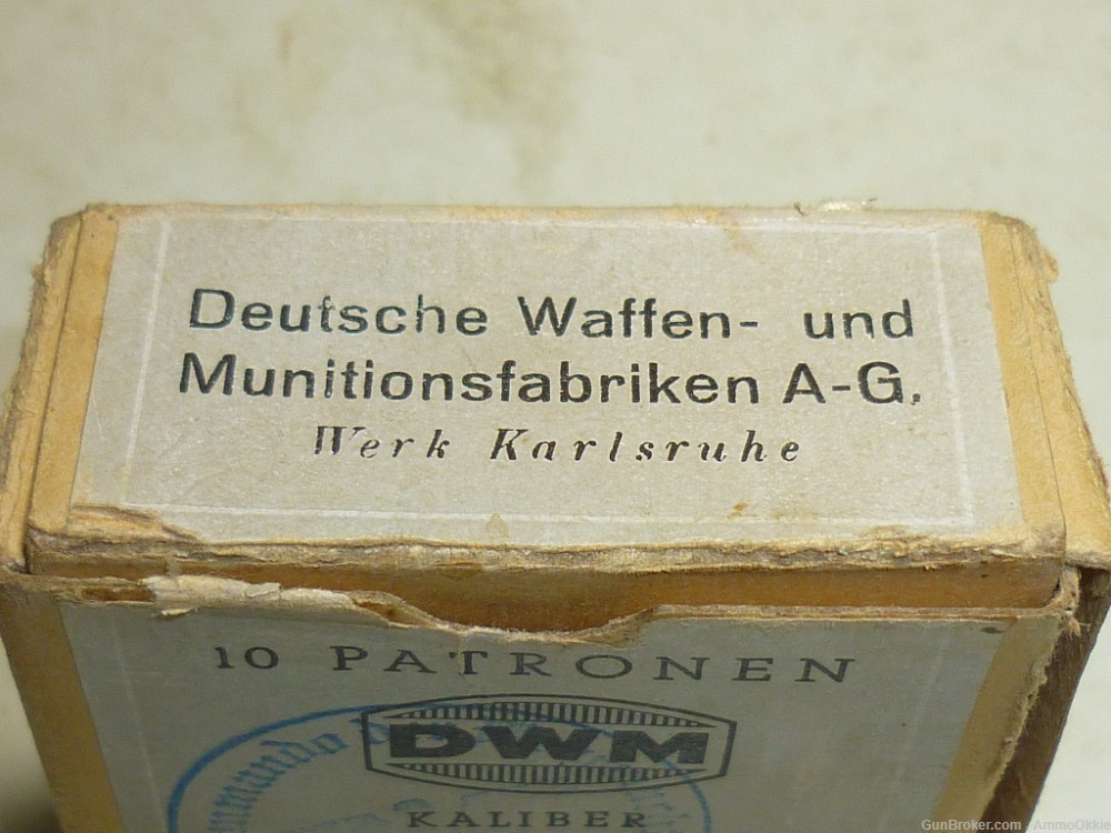 TWO BOXES 5.6x52r GERMAN MILITARY Stamped 1930s Luftwaffe Drilling -img-16
