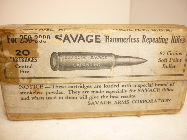 20rd - ORIGINAL SAVAGE - .250 3000 - 1917 to 1920-img-1