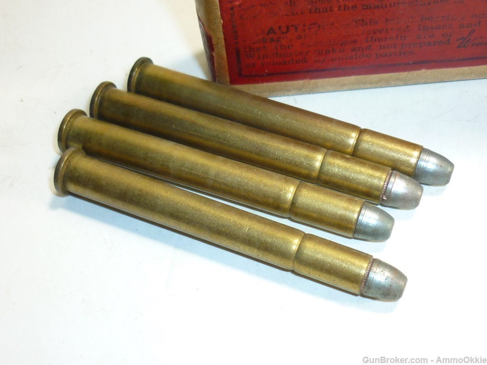 20rd - 25-25 Stevens - RARE Metal Patched - WINCHESTER-img-23