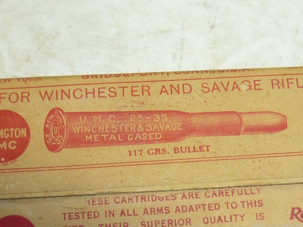 20rd - FULL BOX - 25-35 WCF - UMC - 117gr Smokless - Winchester 1894-img-6