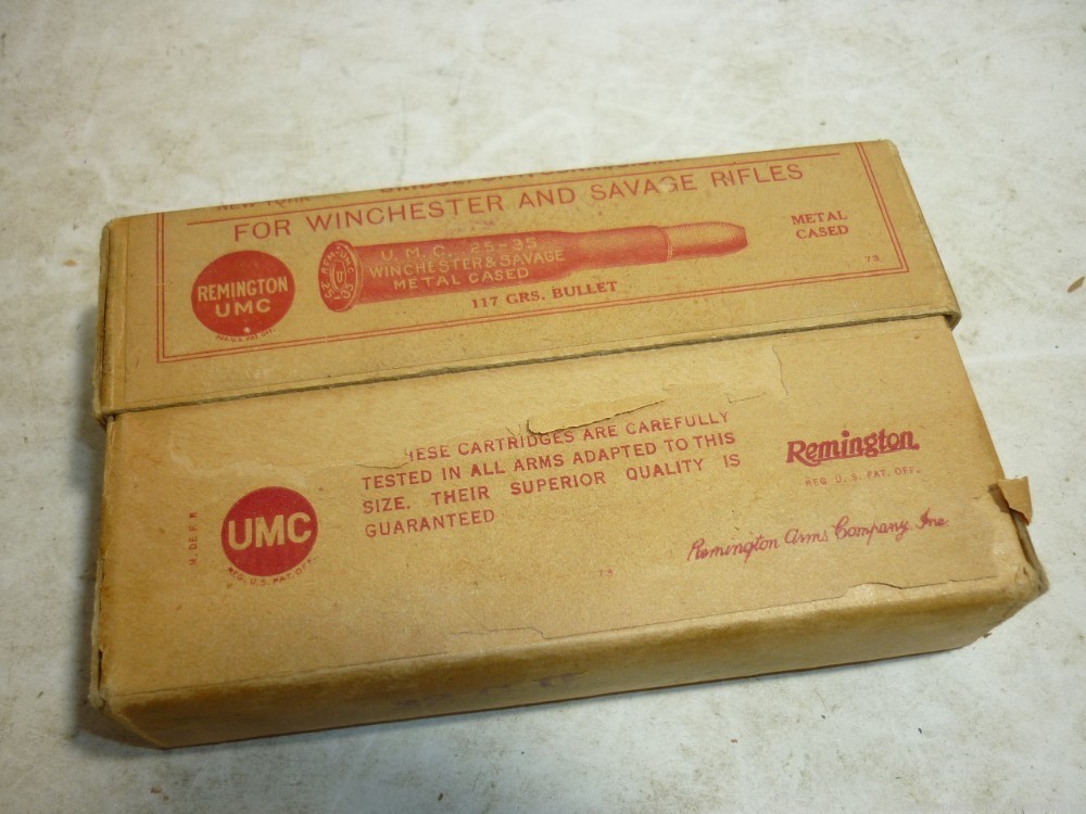 20rd - FULL BOX - 25-35 WCF - UMC - 117gr Smokless - Winchester 1894-img-13