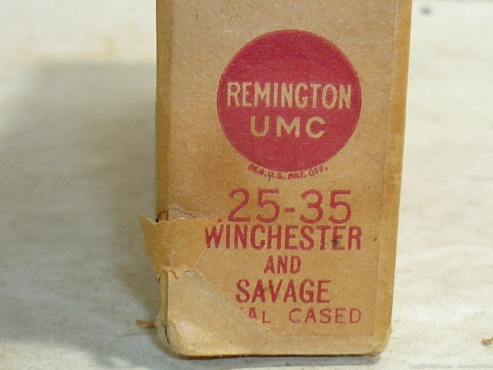 20rd - FULL BOX - 25-35 WCF - UMC - 117gr Smokless - Winchester 1894-img-19