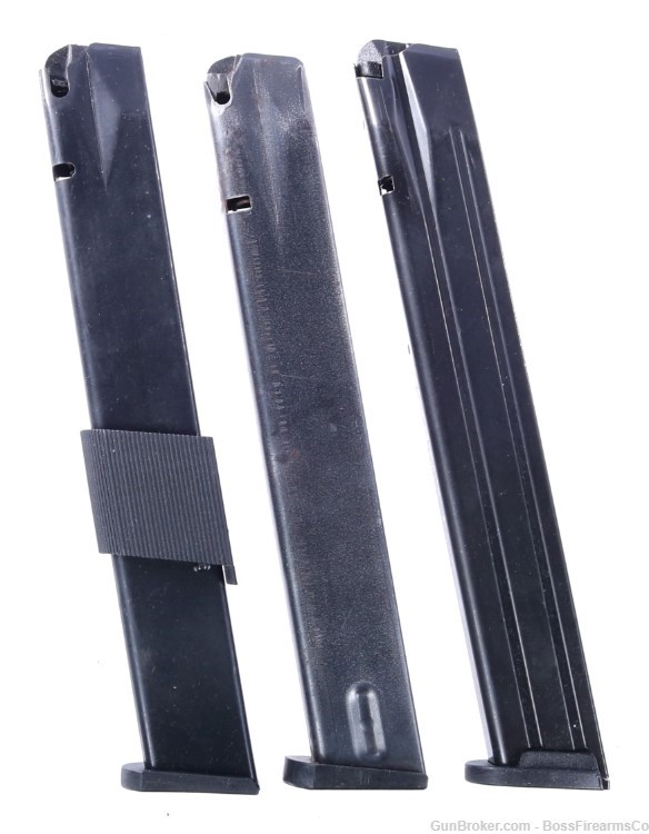 Lot of 3 .40 S&W High Capacity Magazines For S&W Pattern Pistols- Used-img-0