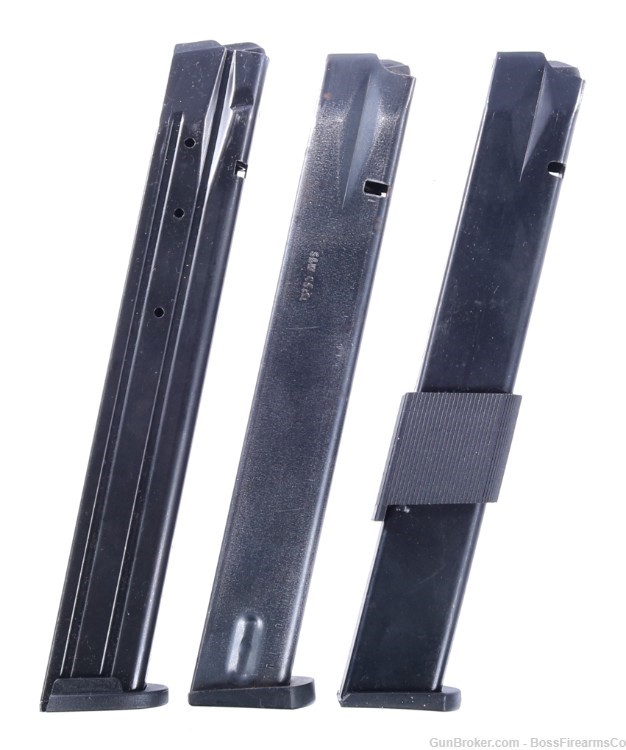 Lot of 3 .40 S&W High Capacity Magazines For S&W Pattern Pistols- Used-img-2