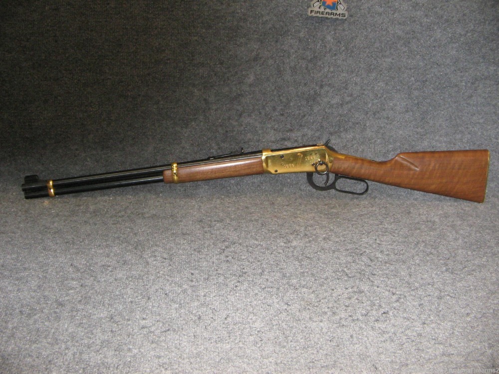 Winchester 94 Golden Spike rifle in .30-30 w/ Gold Accents-img-1