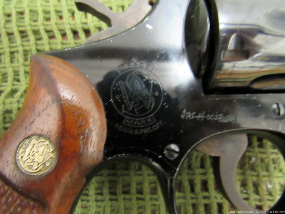 Smith & Wesson S&W Model 12-2 M&P Airweight .38 SPL 2" DA/SA Revolver 1976 -img-3