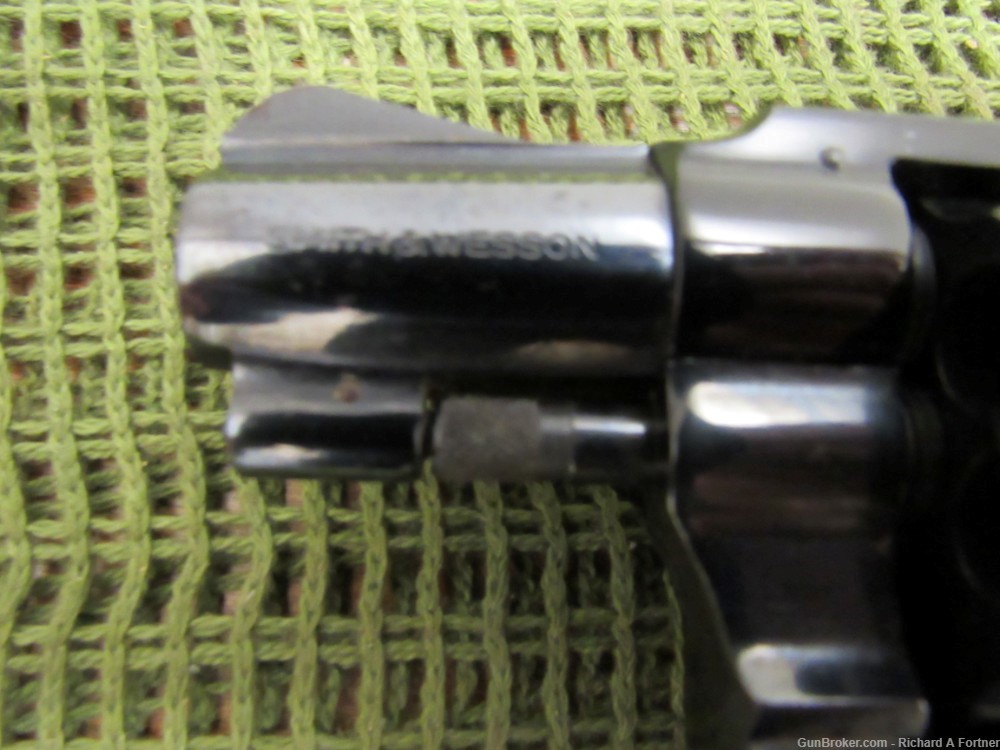 Smith & Wesson S&W Model 12-2 M&P Airweight .38 SPL 2" DA/SA Revolver 1976 -img-11