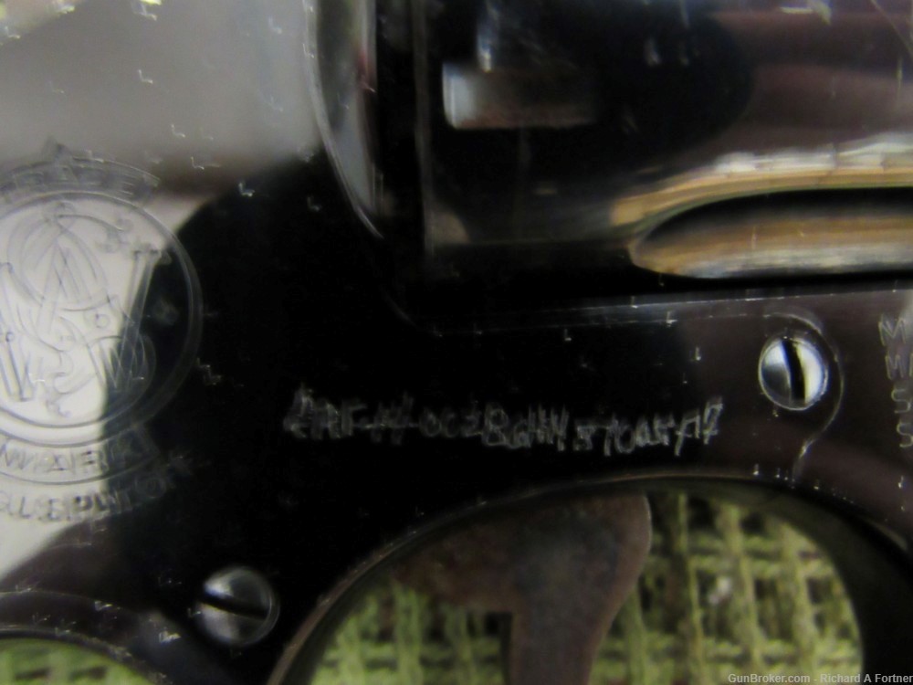 Smith & Wesson S&W Model 12-2 M&P Airweight .38 SPL 2" DA/SA Revolver 1976 -img-4