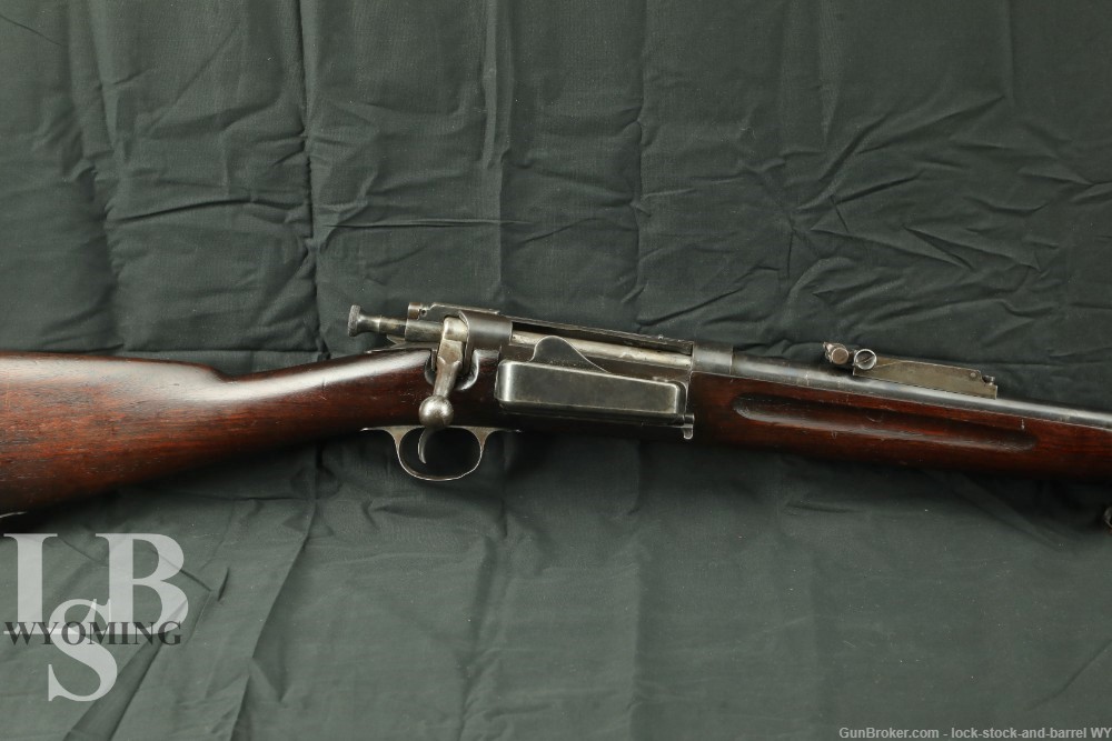 1897 Krag-Jørgensen in .30-40 Krag 24” Barrel Bolt Action Rifle, C&R-img-0