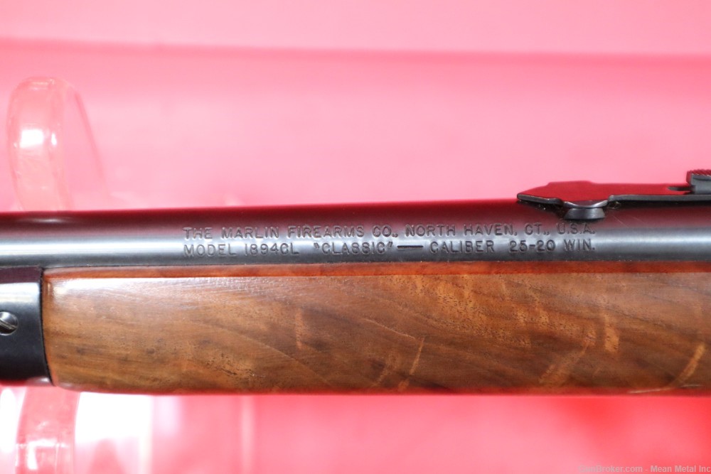 JM marked Marlin 1874CL 1874 Classic  25-20 Lever Action PENNY START No Res-img-19