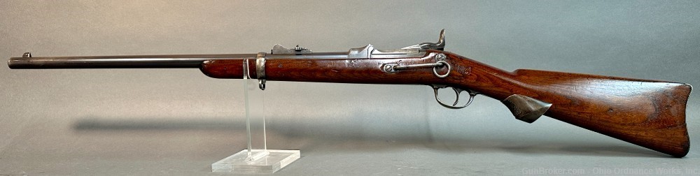 Original Antique U.S. Springfield Model 1879 Trapdoor Carbine-img-0