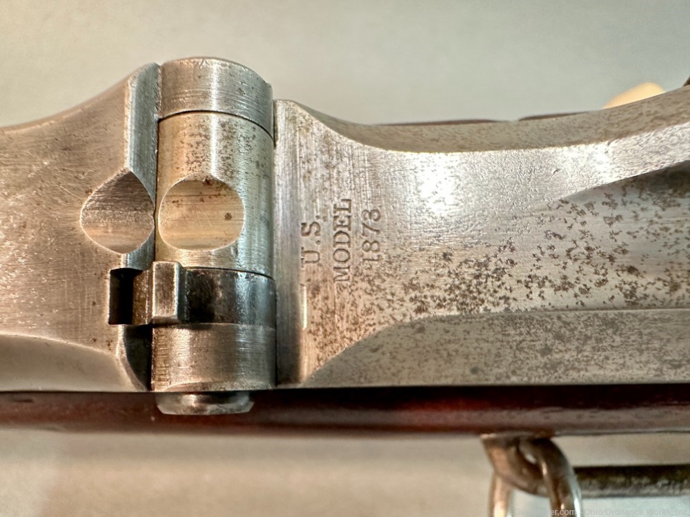 Original Antique U.S. Springfield Model 1879 Trapdoor Carbine-img-54