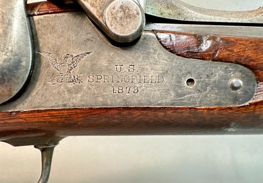 Original Antique U.S. Springfield Model 1879 Trapdoor Carbine-img-32