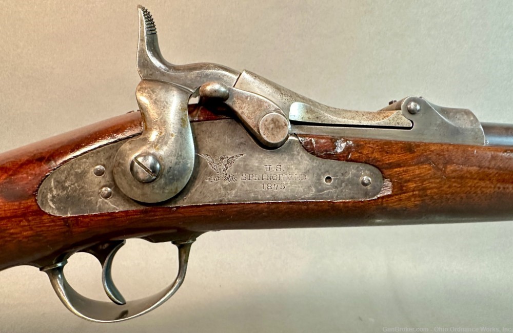Original Antique U.S. Springfield Model 1879 Trapdoor Carbine-img-30
