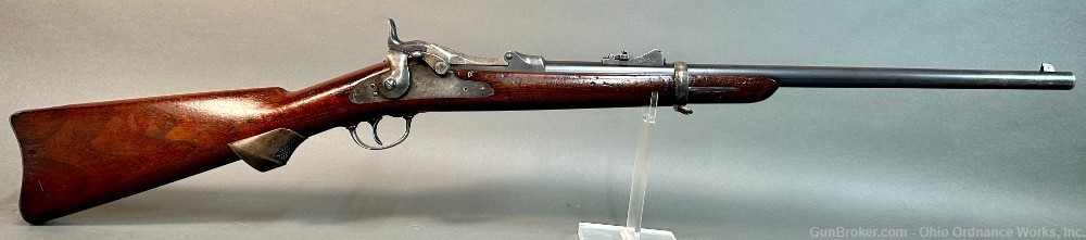 Original Antique U.S. Springfield Model 1879 Trapdoor Carbine-img-23