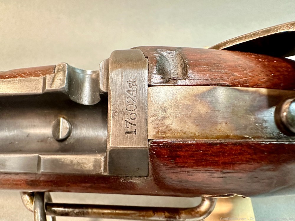 Original Antique U.S. Springfield Model 1879 Trapdoor Carbine-img-57