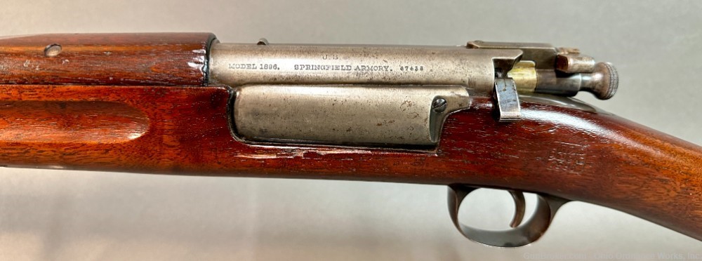  Antique U.S. Springfield Model 1896 Rifle-img-11