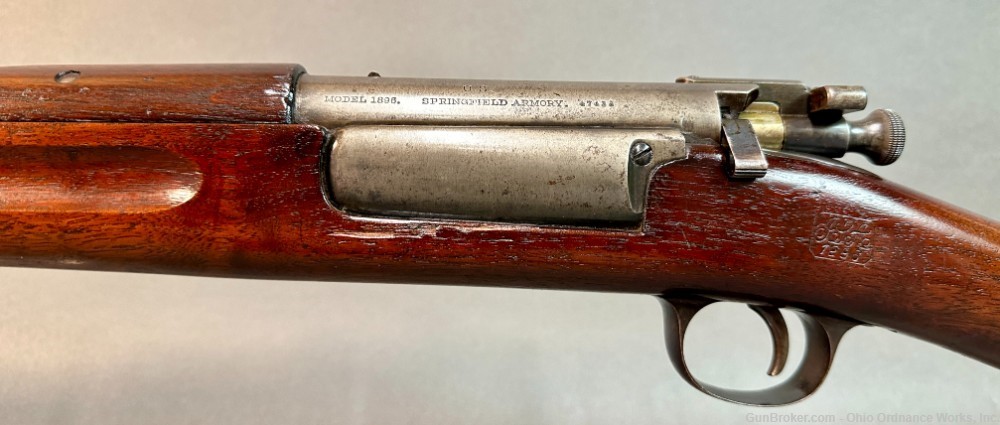  Antique U.S. Springfield Model 1896 Rifle-img-10
