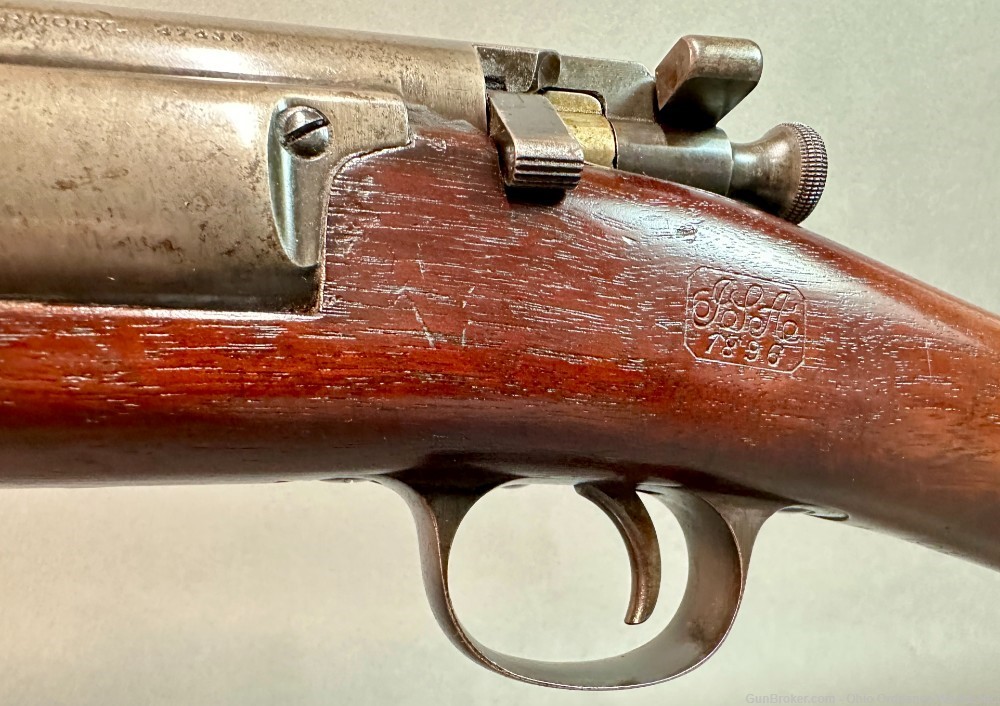  Antique U.S. Springfield Model 1896 Rifle-img-14