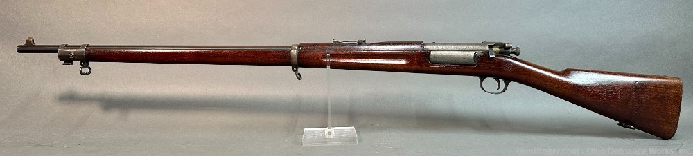  Antique U.S. Springfield Model 1896 Rifle-img-0