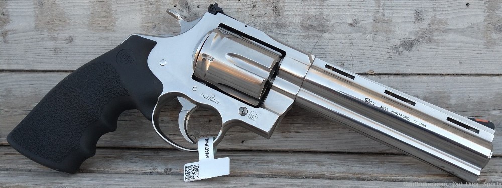 Colt Anaconda .44 Magnum Double-Action Revolver 6" EZ PAY $90-img-1